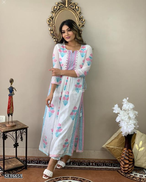 Catalog Name: *rayon140gm  two piece suit nyra pattern *

*New lounch \uD83E\uDD70\uD83E\uDD70*\n\n* uploaded by Sonam karan fashion superior on 3/14/2023