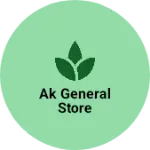 Business logo of AK general store