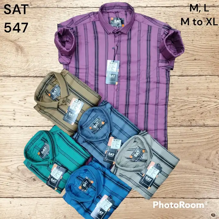 Lining & Printed shirts, Size : M to XL, Colour: 5 colour per design  uploaded by SATMARG (SHIRTS Wholesaler) on 3/14/2023