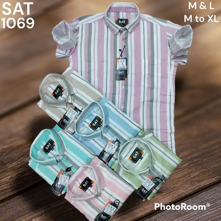 Lining & Printed shirts, Size : M to XL, Colour: 5 colour per design  uploaded by SATMARG (SHIRTS Wholesaler) on 3/14/2023