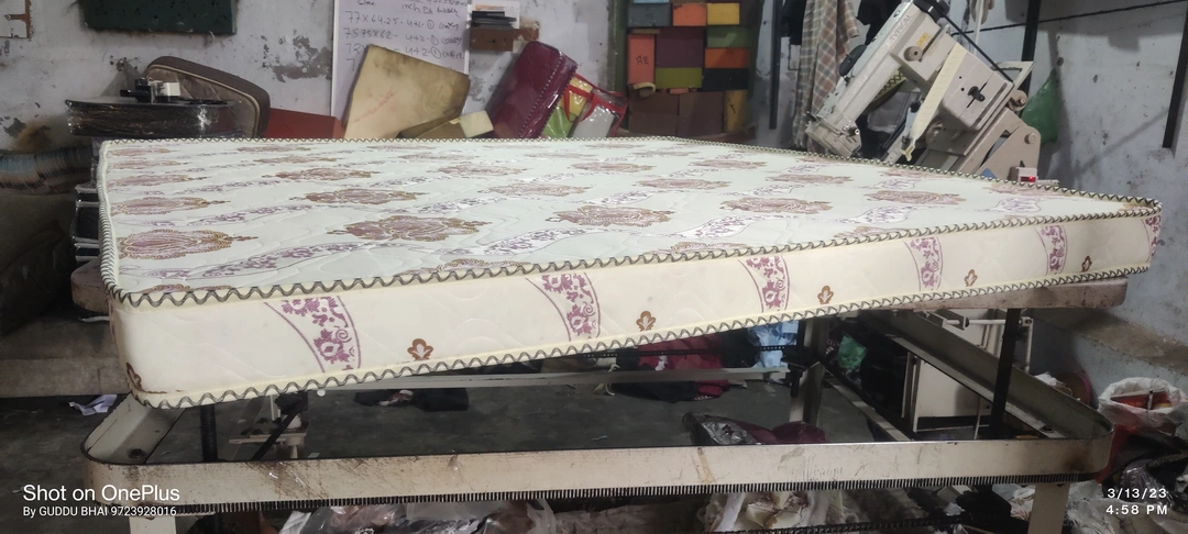 Silver mattress size 72*72 thickness 4 inch PU foam quality China fabric  uploaded by business on 3/14/2023