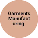 Business logo of Garments manufacturing