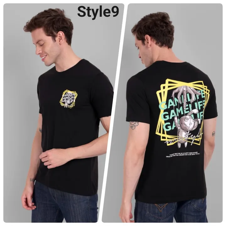 Mens animic back print tshirts  uploaded by business on 3/14/2023