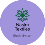 Business logo of Nasim textiles and San