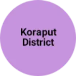 Business logo of Koraput district