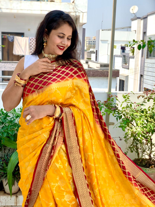 Post image Hey! Checkout my new product called
Beautiful bandhni saree .