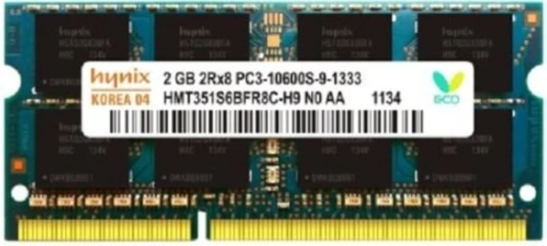 Hynix 2GB DDR3 1333MHz SODIMM Laptop Ram uploaded by business on 3/14/2023