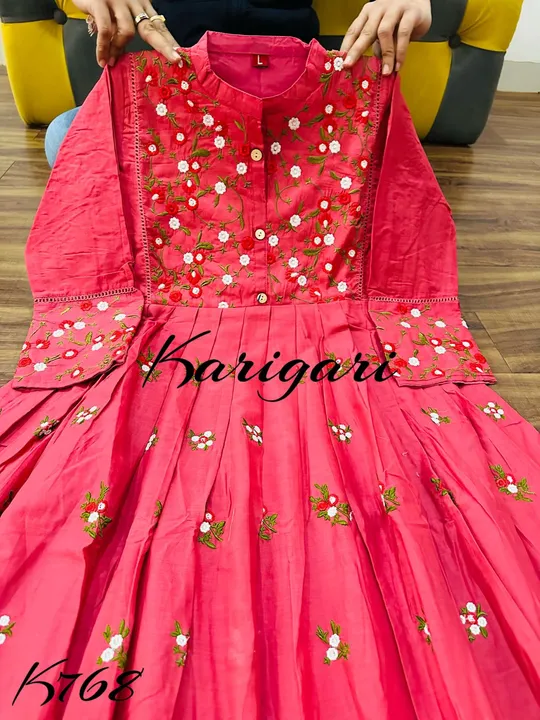 Gown uploaded by Taha fashion from surat on 3/14/2023