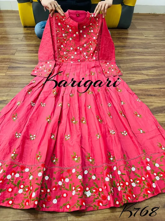 Gown uploaded by Taha fashion from surat on 3/14/2023