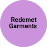 Business logo of Redemet garments
