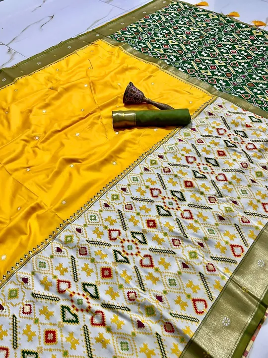 Pure Patola Silk Sarees uploaded by L & S GOODS CO on 3/14/2023