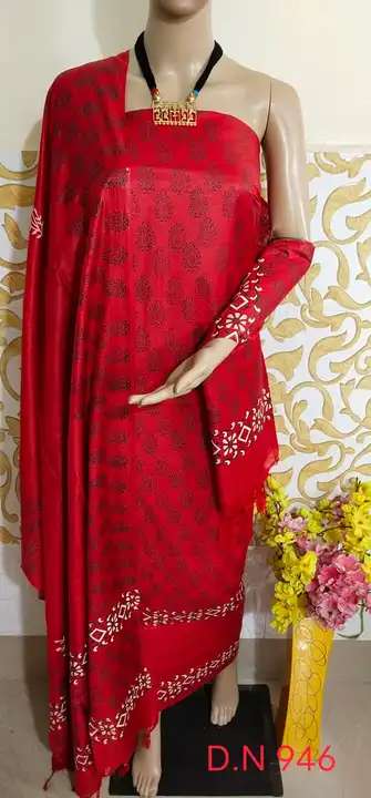 Cotton by dupyan silk suits with batik print 👣🐾 uploaded by Osama handloom on 3/14/2023