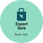 Business logo of Export sure please garments