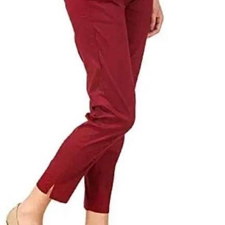 Cotton polyesterpencil pants uploaded by business on 7/9/2020