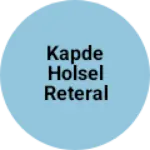 Business logo of Kapde holsel reteral
