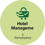 Business logo of Hotel management