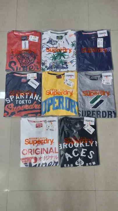 Superdry cotton round neck tshirt  uploaded by Bhowmick Enterprise on 3/14/2023