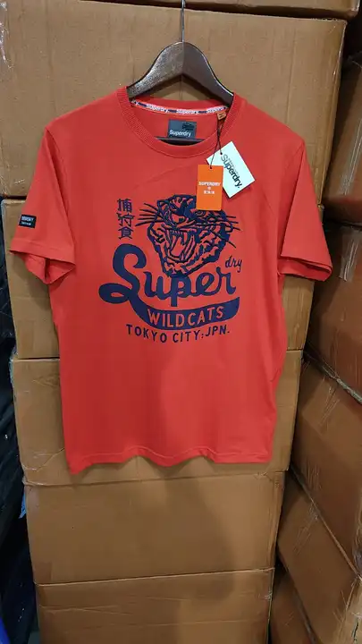 Superdry cotton round neck tshirt  uploaded by Bhowmick Enterprise on 3/14/2023