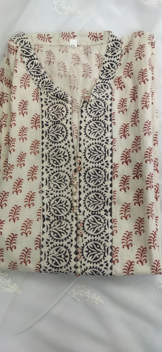 Post image Hey! Checkout my new product called
Bagh print cotton kurti.