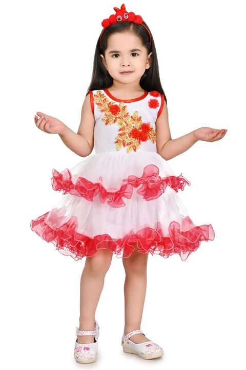 Maruf dresses kids fancy frocks  uploaded by MARUF DRESSES on 3/14/2023