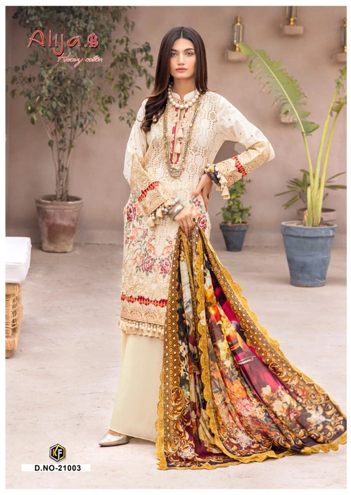 Aliza b Karachi lawn cotton  uploaded by SADA SUHAGAN DRESSES on 3/14/2023