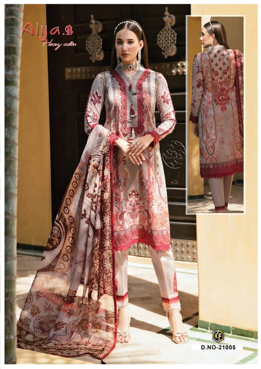 Aliza b Karachi lawn cotton  uploaded by SADA SUHAGAN DRESSES on 3/14/2023