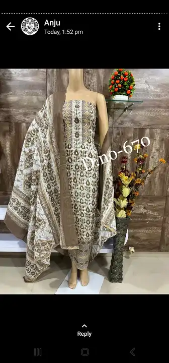 Product image of cotton dress material , price: Rs. 474, ID: cotton-dress-material-83cf1dfa