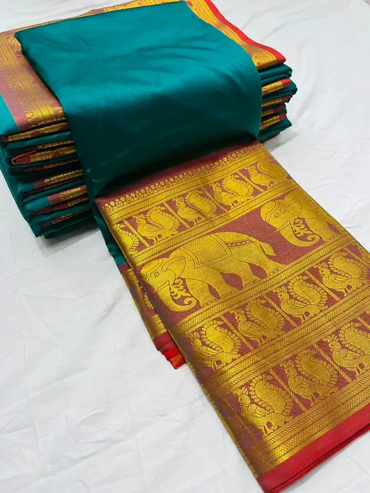 😍 Launching Beautiful Mayro 🧚‍♀

💐Fabric : Beautifully Woven Mysore Silk Saree with broad contras uploaded by Divya Fashion on 3/15/2023