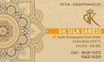 Business logo of GK silk sarees