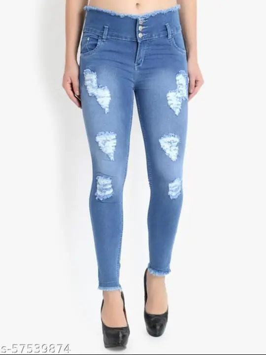 Ladies jeans uploaded by Khan na buisness  on 3/15/2023