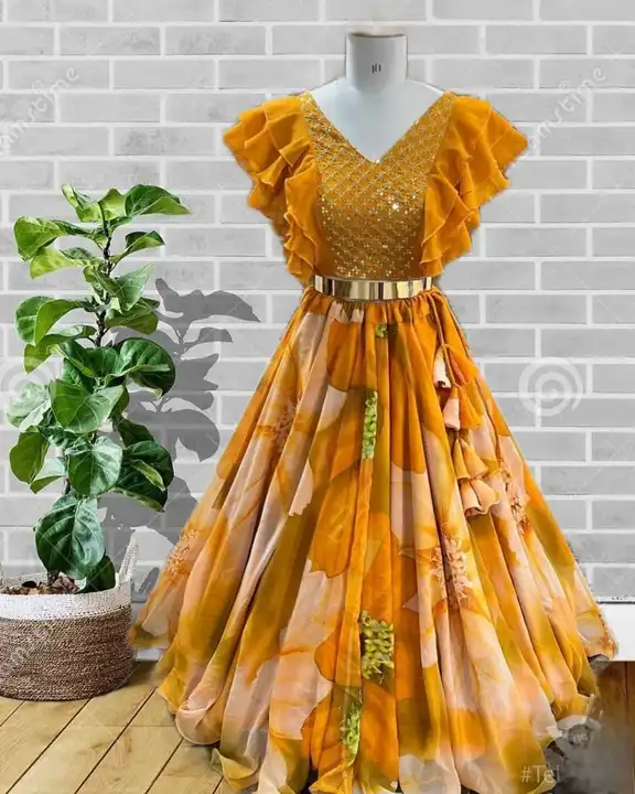 Stiched lehenga with blouse uploaded by Taha fashion from surat on 3/15/2023