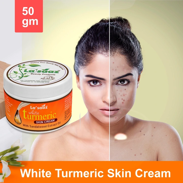 White turmeric skin cream  uploaded by business on 3/15/2023