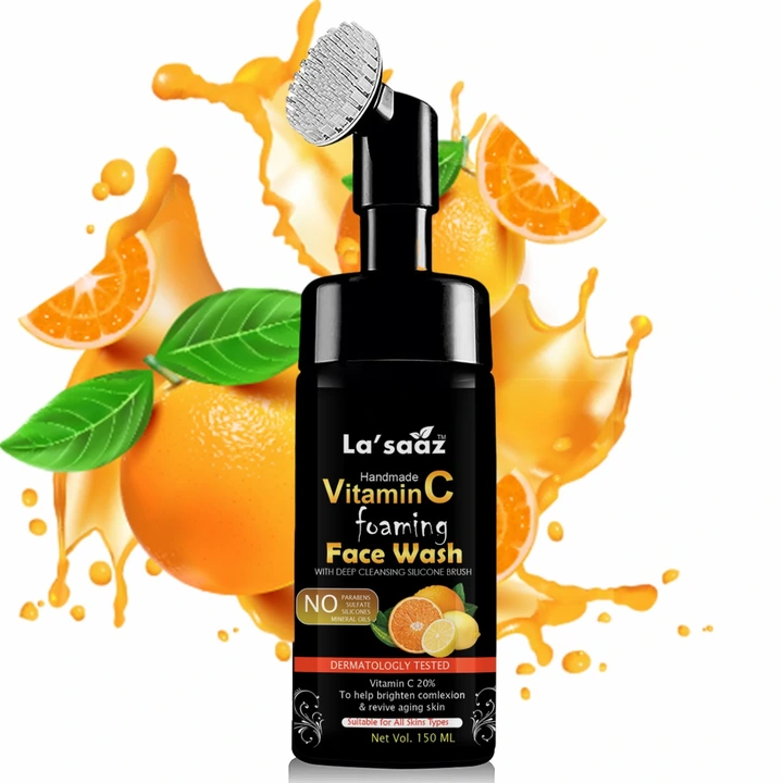 Vitamin c face wash uploaded by business on 3/15/2023