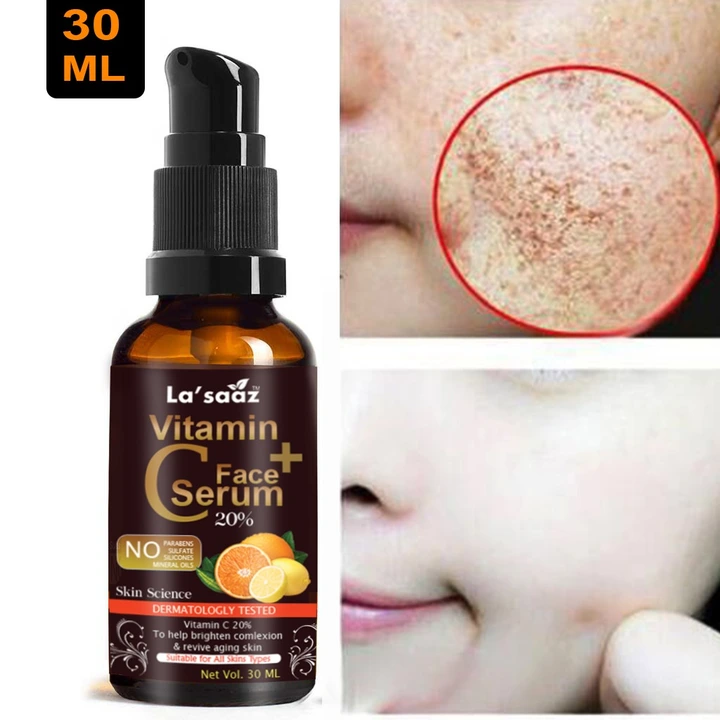 Vitamin c face serum  uploaded by La'saaz organic beauty products on 3/15/2023