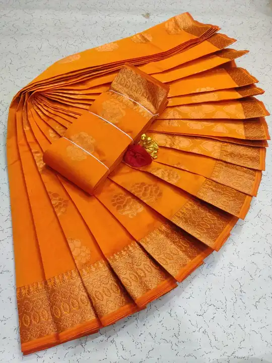 Silk cotton sarees uploaded by Shami sarees on 3/15/2023