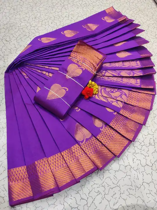 Silk cotton sarees uploaded by Shami sarees on 3/15/2023