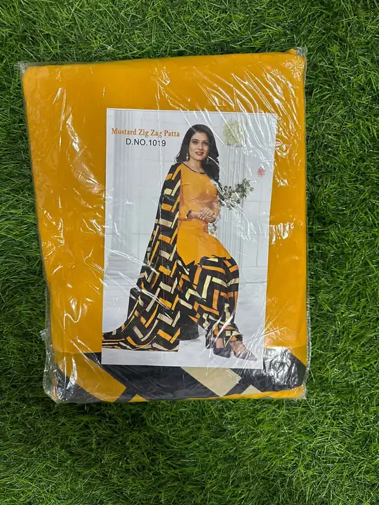 DRESS.  MATERIAL. STOCK

FABRIC. HEAVY. CREPE

TOP.            CUT. 2. MTR
BOTTOM.   CUT. 2. MTR
DUP uploaded by M A Fashion on 3/15/2023