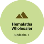 Business logo of Hemalatha wholesaler