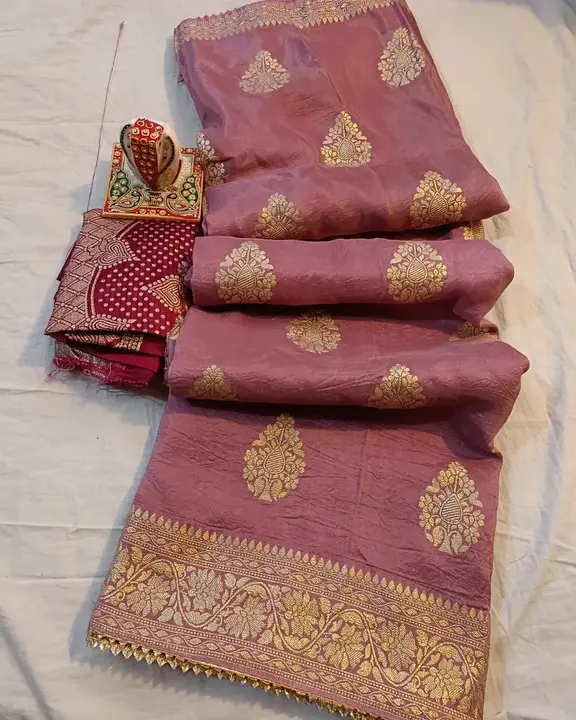 Product uploaded by Jaipuri wholesale gotta patti kurtis nd sarees on 3/15/2023