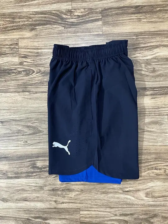 *Mens # 2 IN 1 Shorts*
*Brand # P u m a*
*Style # 2 lN1 With Contrast Laser Cut & Sew*

Fabric # 💯% uploaded by Rhyno Sports & Fitness on 3/15/2023