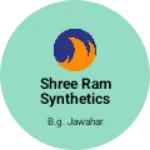 Business logo of Shree Ram synthetics private limited