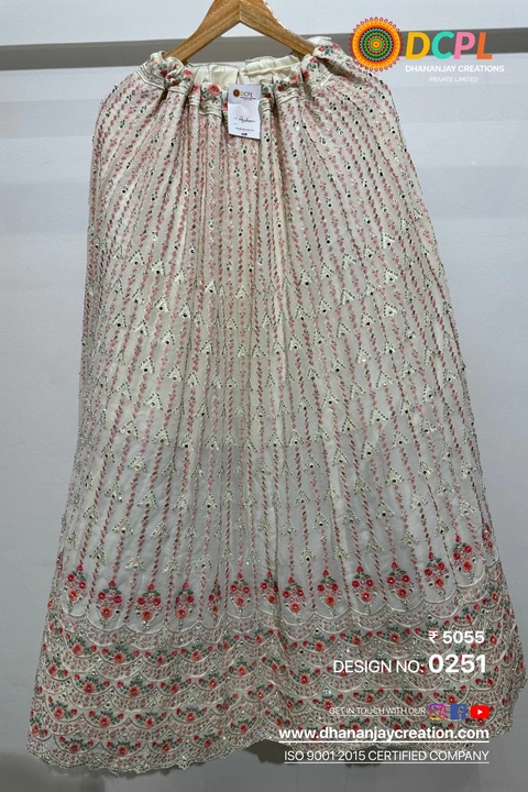 Beautiful bridal lehenga c uploaded by Dhananjay Creations Pvt Ltd. on 3/15/2023