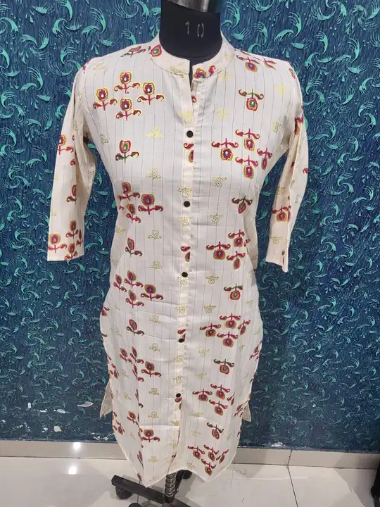 Staoght printed kurti uploaded by Believe creation on 3/15/2023