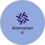 Business logo of AMANANA