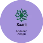 Business logo of Saarii