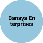 Business logo of Banaya enterprises