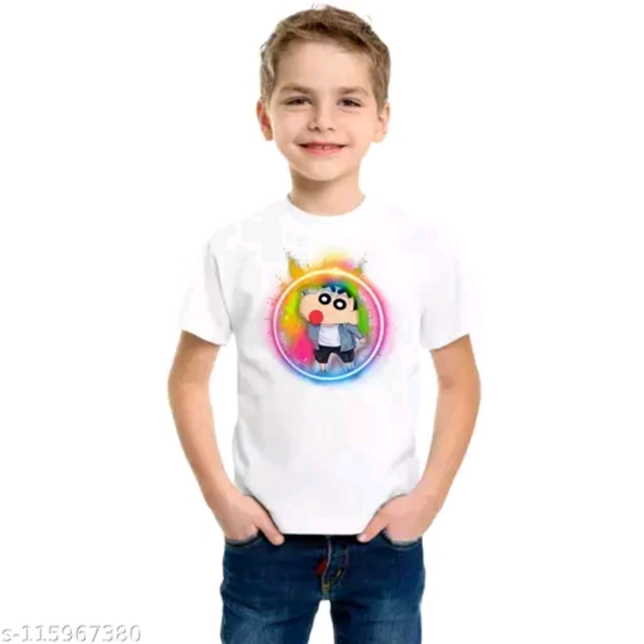 Boys printed t-shirt available in bulk  uploaded by T-shirt wale Chacha / TINT -VERITY OF COLORS on 3/15/2023