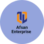 Business logo of Afsan Enterprise