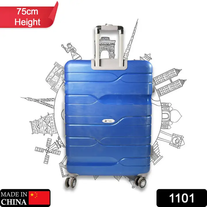 1101 Luxury Traveling bag 4 Wheel Trolley Bag Large Bag Store Extra Luggage In Bag For Traveling Use uploaded by DeoDap on 3/15/2023