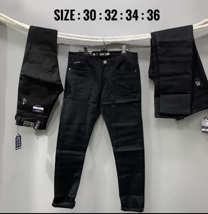 Z-BLACK JEANS uploaded by KRAFT (jeans & casuals) on 3/15/2023